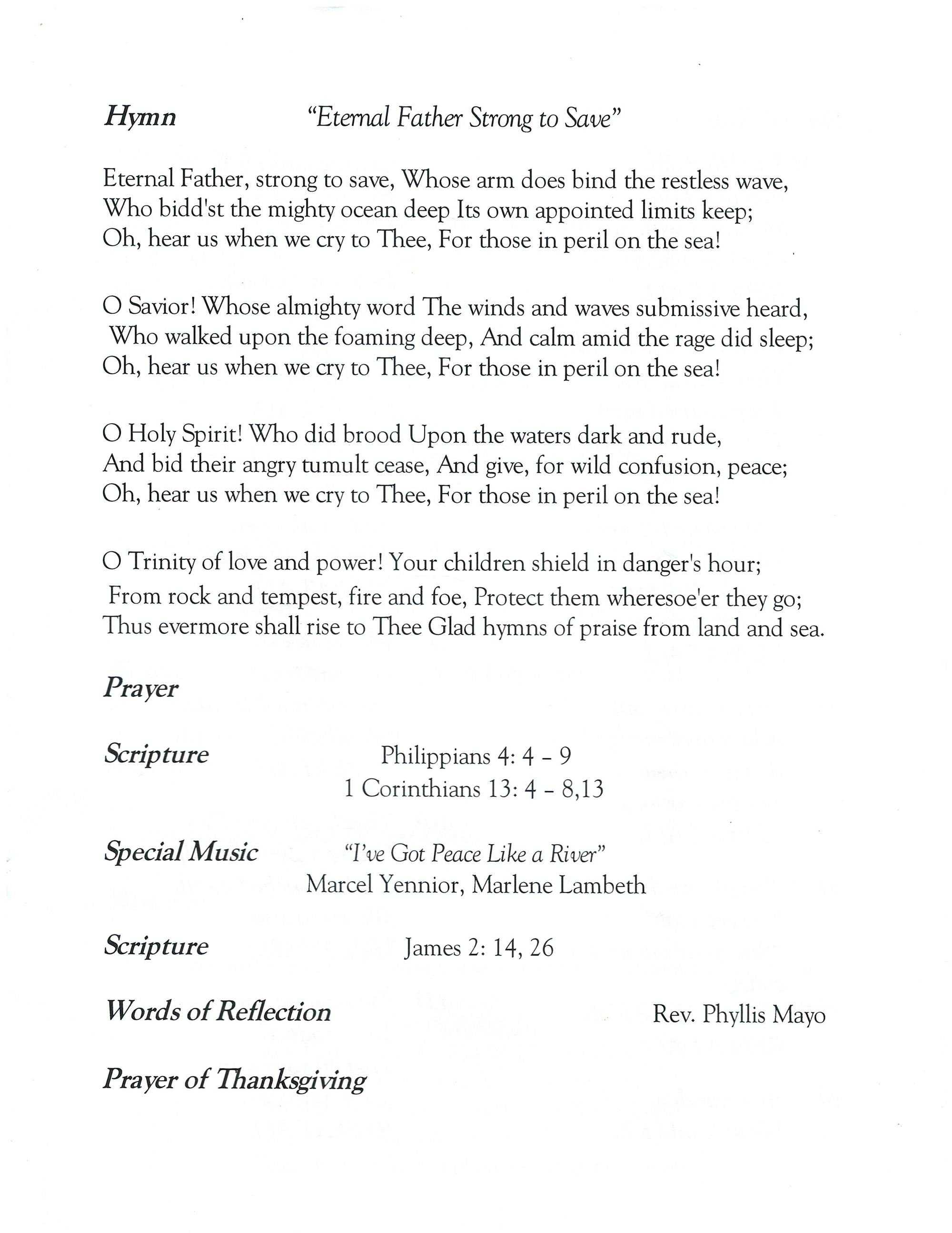 Bob McGaffin - A Celebration of Life